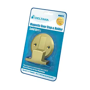 Magnetic Flush Door Holder Blister Pack by Deltana