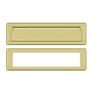 13-1/8" Mail Slot with Interior Frame by Deltana