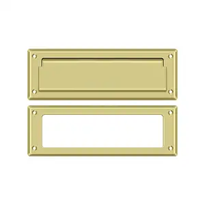 8-7/8" Mail Slot with Interior Frame by Deltana