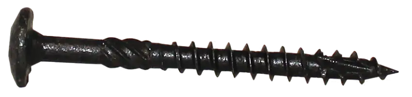 U2 BLACK CONSTRUCTION SCREW 5/16 x 2-7/8 Bulk 500 PCS (S20B02875B)