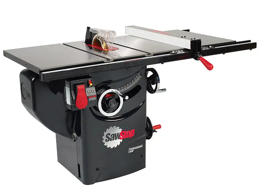 Professional Cabinet Saw 1.75HP, 1ph, 120v, w/ 30" Premium fence system