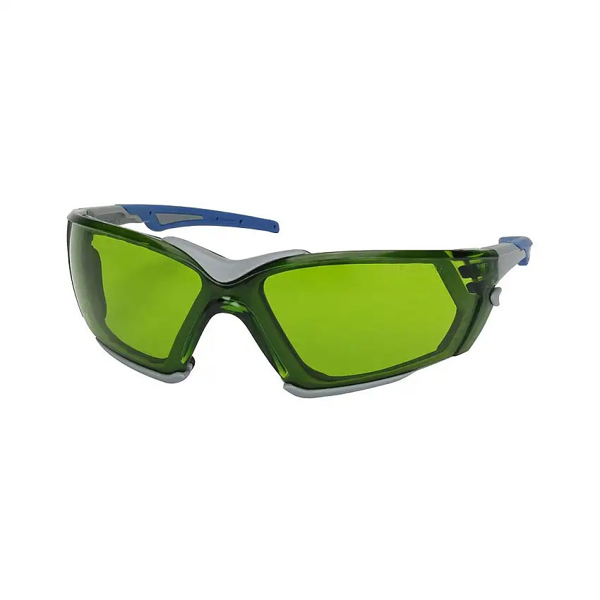 Protective Industrial Products Fortify Gray Safety Glasses With Green And Anti-Fog/IR Filter Lens