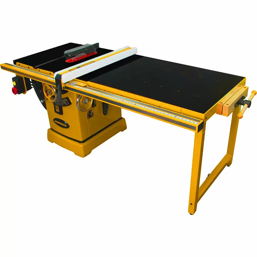 Powermatic ArmorGlide PM2000T 10" Table Saw, 50" Rip, Workbench Table, 3HP, 1PH, 230V (PM1-PM23150WKT)