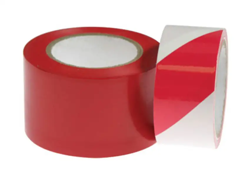 AccuformNMC 2" X 108' Red Vinyl Marking Tape
