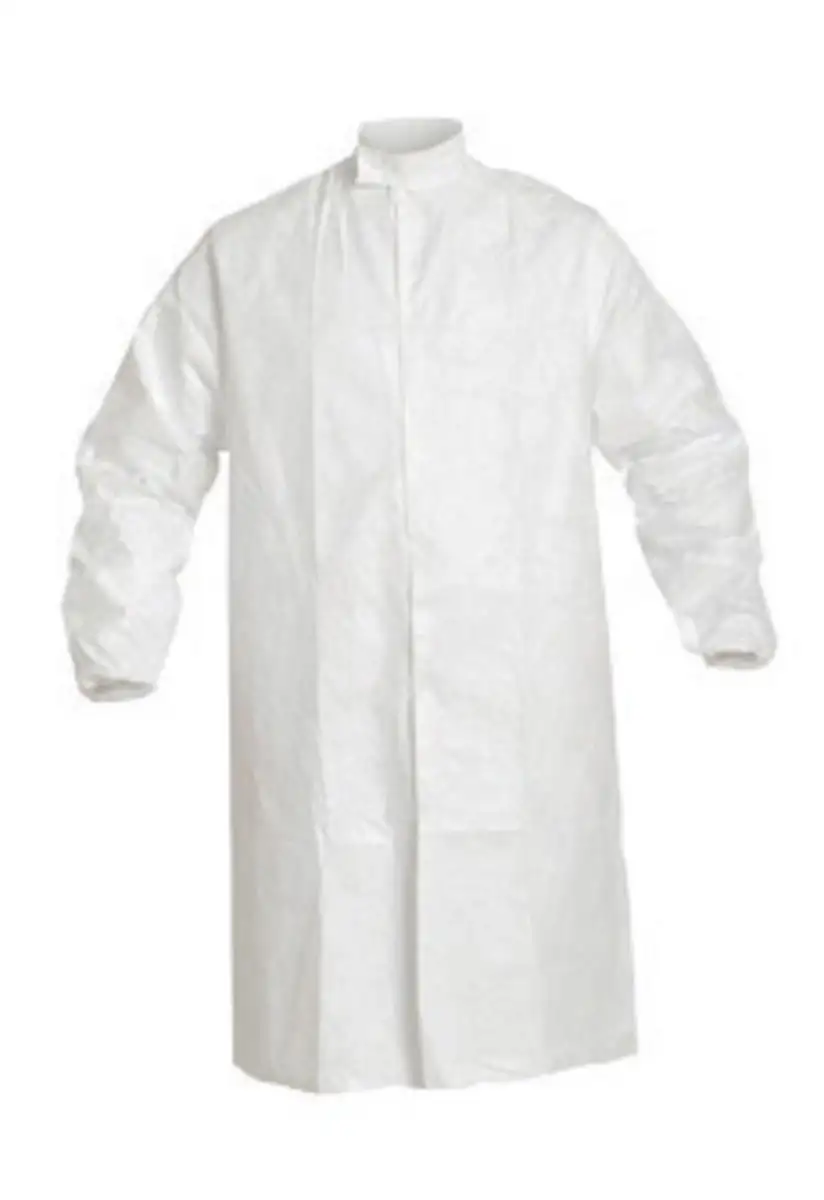 DuPont Personal Protection 2X White Tyvek  IsoClean  Disposable Frock