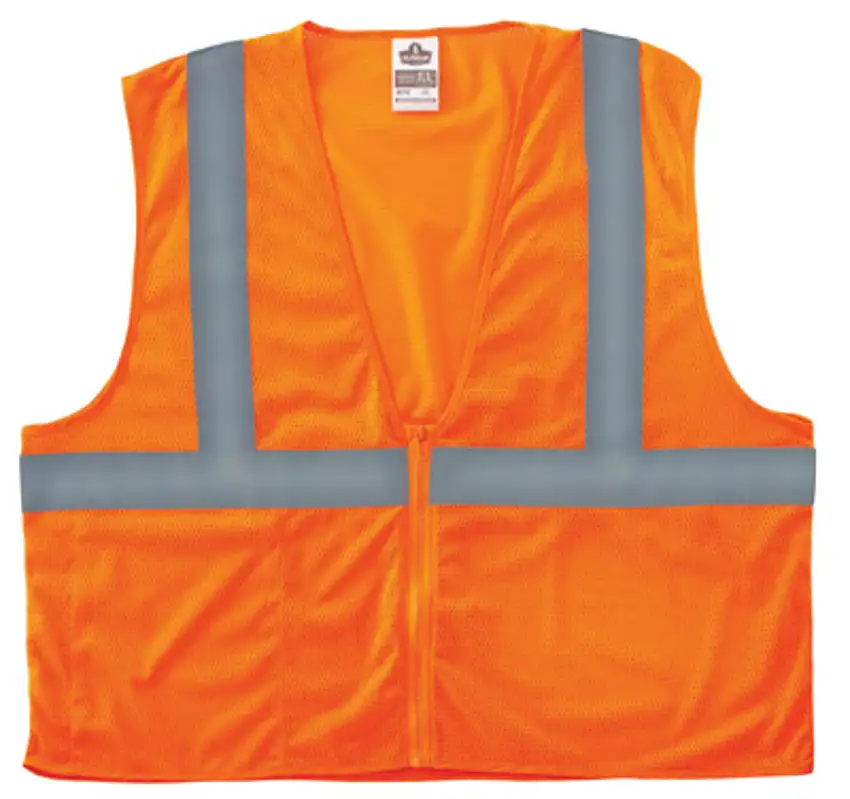 Ergodyne 4X - 5X Hi-Vis Orange GloWear® 8210Z Mesh Polyester Vest