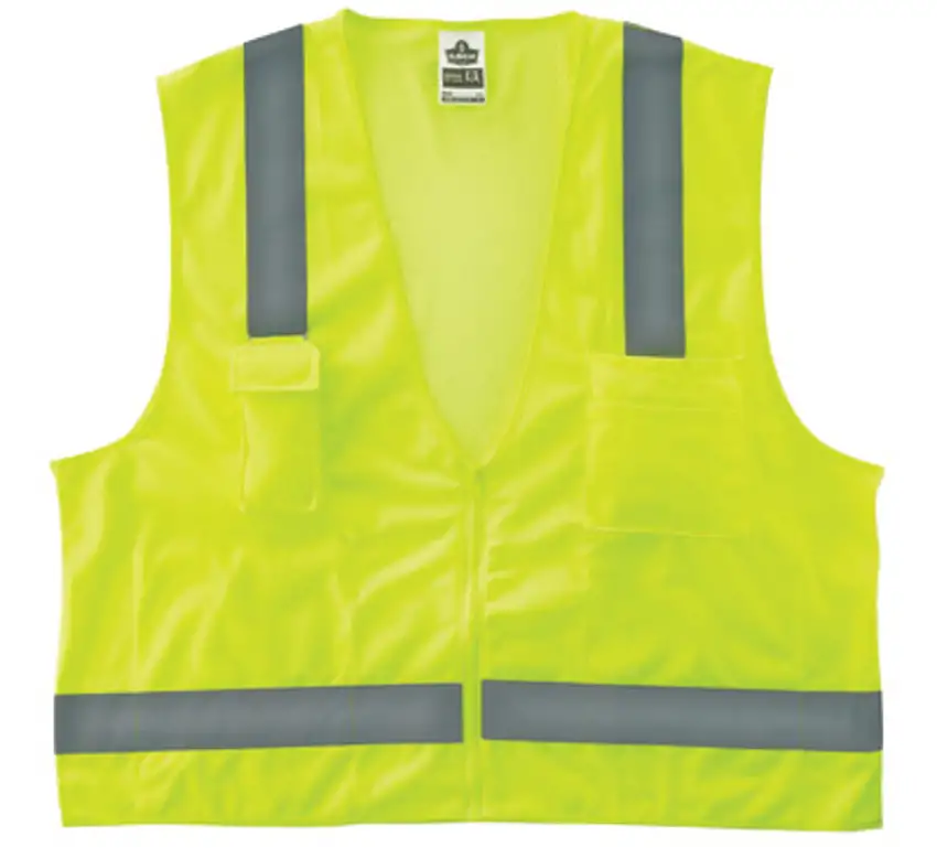 Ergodyne 4X - 5X Hi-Vis Green GloWear® 8249Z Mesh Polyester Vest