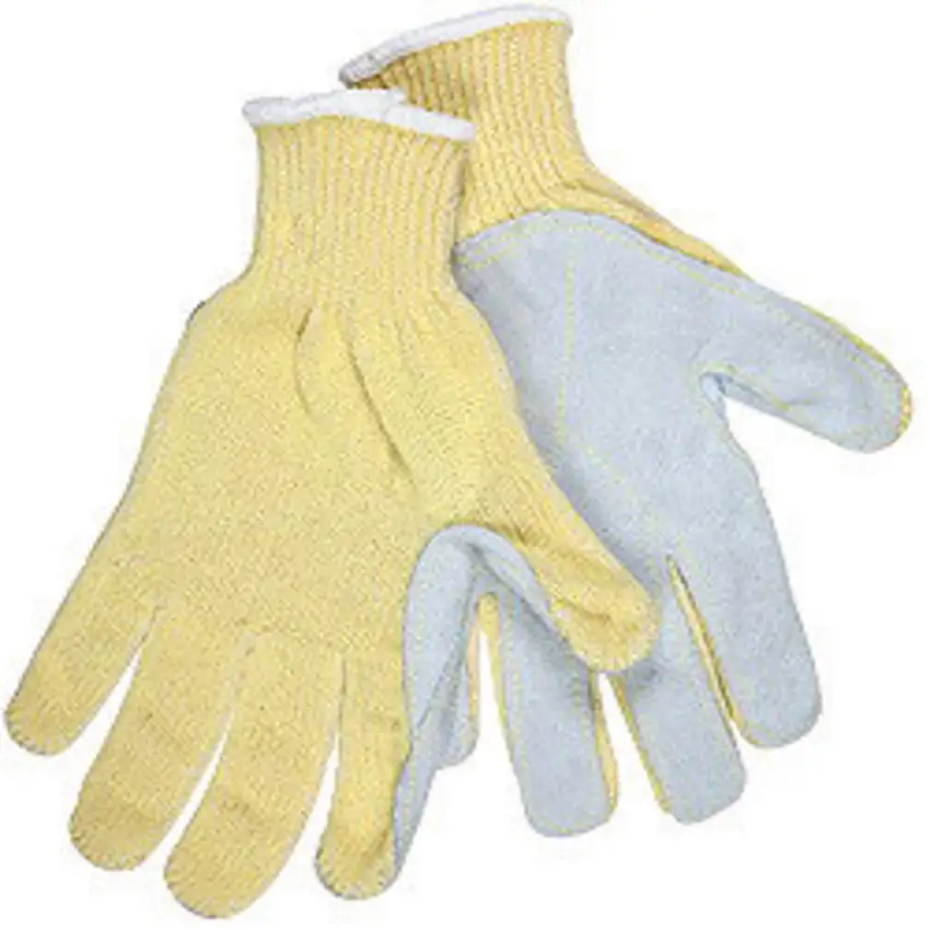 MCR Safety® Medium CutPro® 7 Gauge DuPont Kevlar® And Leather Cut Resistant Gloves