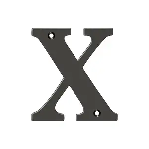 Residential Letter X by Deltana