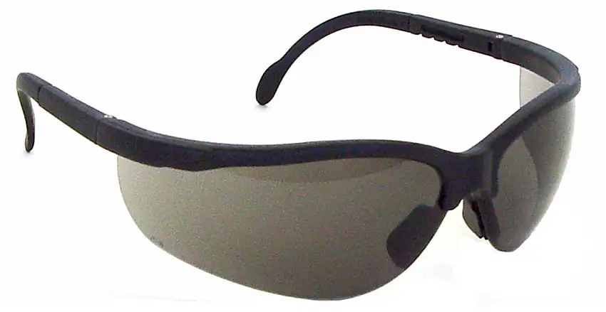 Radians Journey  Black Safety Glasses With Green Polycarbonate And Hard Coat/IR Filter Lens