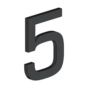 Stainless Steel E Series with Risers Number 5 by Deltana
