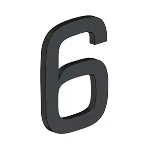 Stainless Steel E Series with Risers Number 6 by Deltana