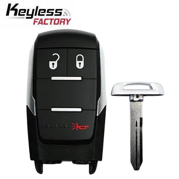 2019-2021 Dodge Ram Pickup / 3-Button Smart Key / PN: 68365299AB / GQ4-76T (AFTERMARKET)