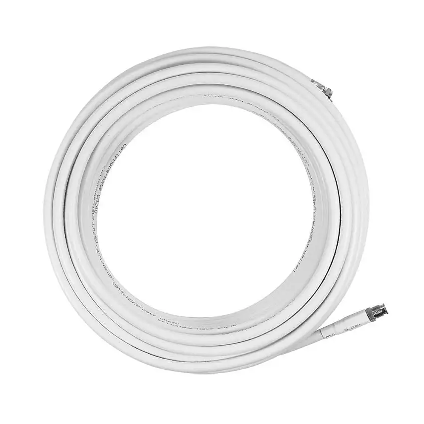 SureCall 20ft White SC240 Ultra Low Loss Coax Cables (SC-004-20-FF)