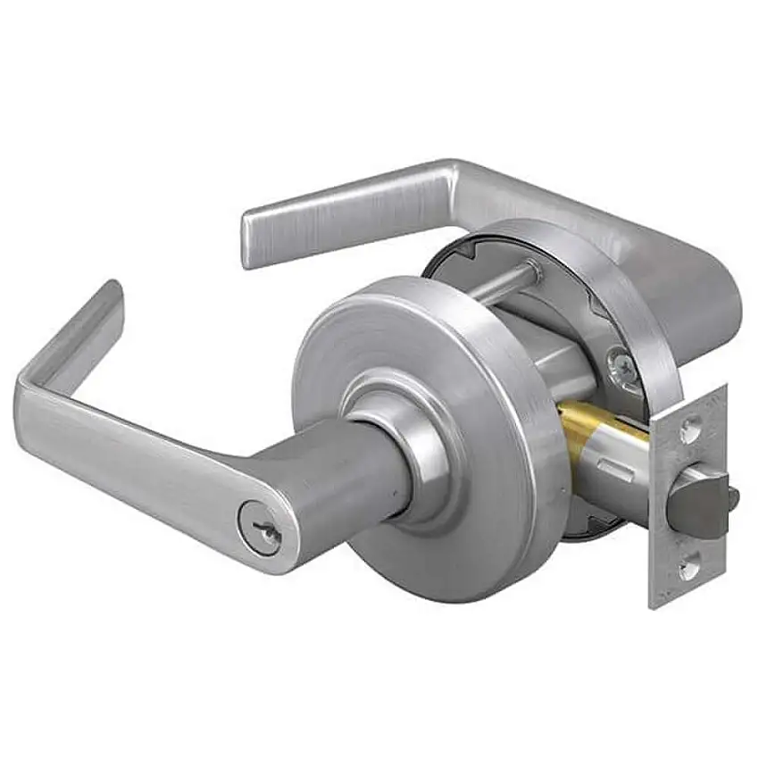 Schlage ALX70P6-SAT-626 KD Saturn Classroom Satin Chrome Lvr