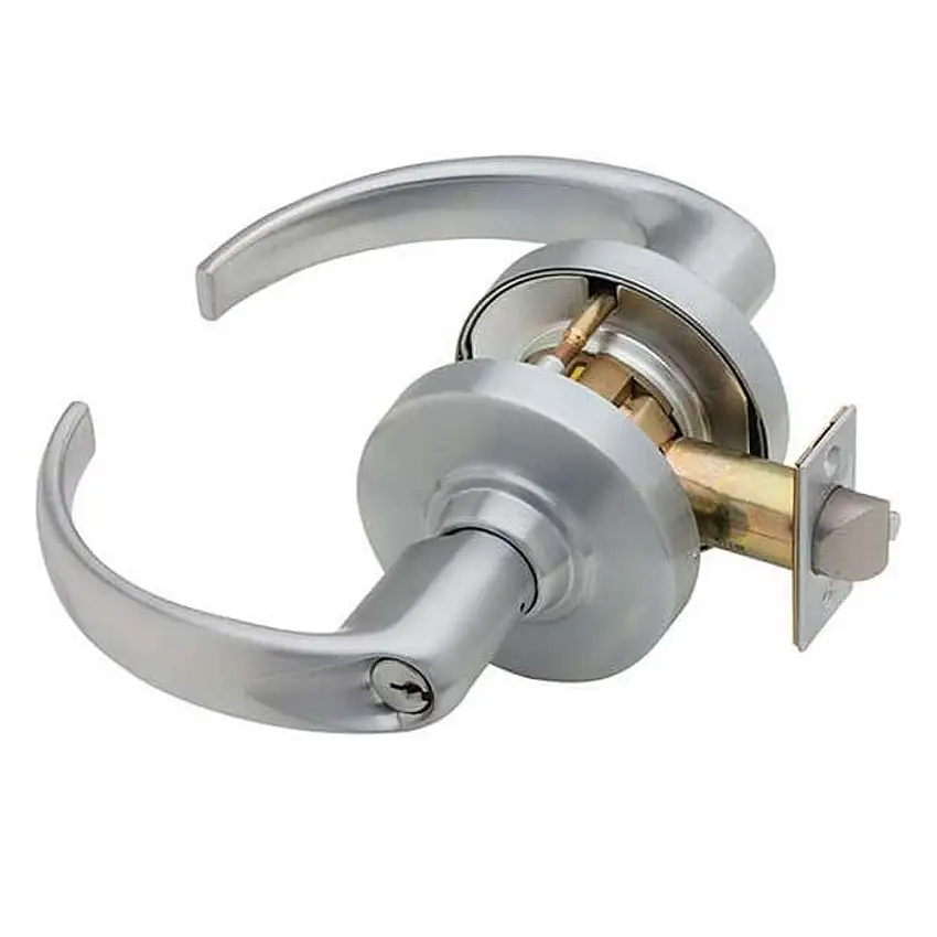 Schlage ALX70P6-SPA-622 KD Sparta Classroom Matte Black Lvr