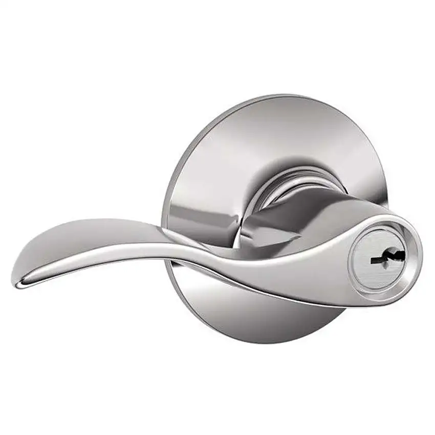 F51 ACC 625 ACCENT 16-086 BRIGHT CHROME KEYED ENTRY