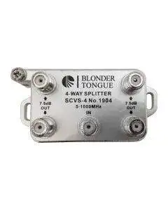 Blonder Tongue Solder Back 4 Way Splitter Indoor-Outdoor Single (SCVS-4)