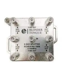 Blonder Tongue 8-Way Solder Back Splitter Indoor-Outdoor Single (SCVS-8)