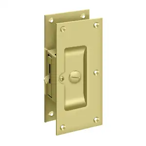 Decorative Private Pocket Lock by Deltana