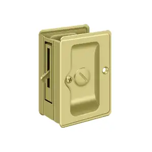Heavy Duty Privacy Adjustable Pocket Lock by Deltana