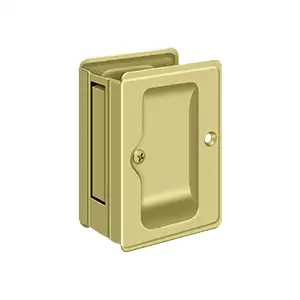 Heavy Duty Passage Adjustable Pocket Lock by Deltana