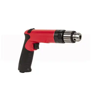 Sioux Tools SDR10P5R4 Reversible Pneumatic Drill | 1 HP | 500 RPM | 1/2" Keyed Chuck