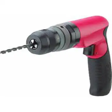 Sioux Tools  SDR6P7N3 Non-Reversible Pneumatic Drill | 0.60 HP | 700 RPM | 3/8" Keyed Chuck