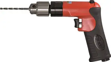 Sioux Tools SDR5P30R2 Reversible Pneumatic Drill | 0.5 HP | 3000 RPM | 1/4" Keyed Chuck
