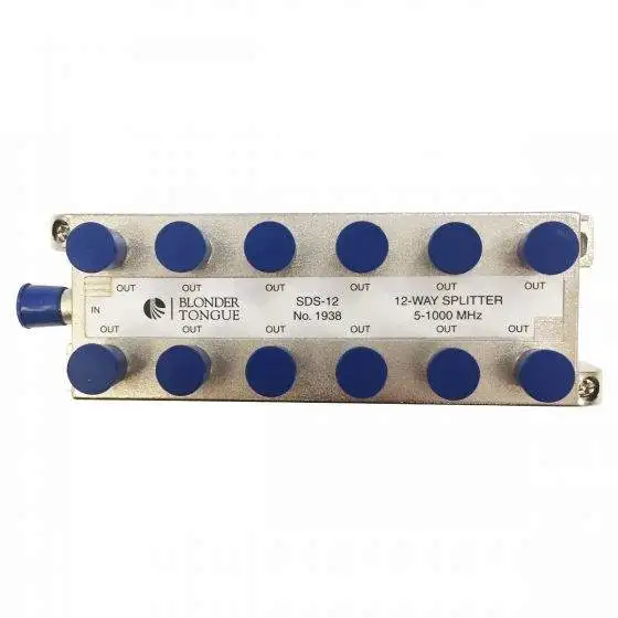 Blonder Tongue 12-Way Splitter for CCTV Cable and Antenna TV (SDS-12)
