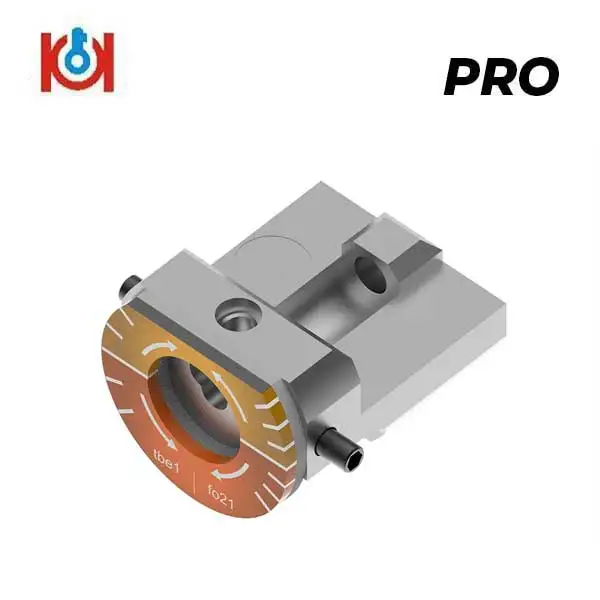 KUKAI - FO21 - Jaw / Clamp - For SEC-E9 Key Cutting Machine (PRO Version) - Ford / Jaguar - 6-cut / 8-cut Tibbe Keys