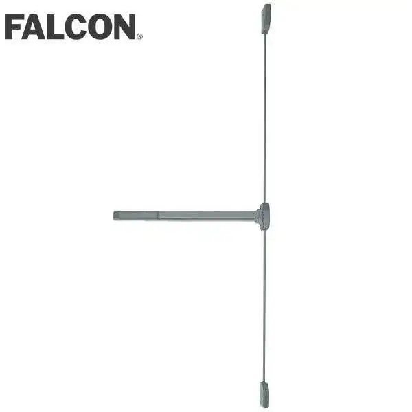 Falcon - 19-V-EO SP28 3FT-R - Surface Vertical Rod Exit Device - 36" - SP28 - Powder Coated Aluminum - RHR