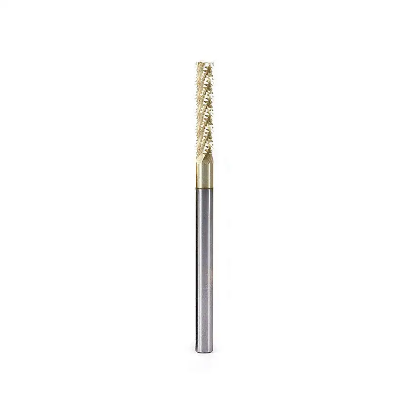 Amana Honeycomb Hogger Spiral 1/4" Dia. ZrN Coated