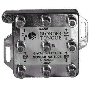 Blonder Tongue Eight-Way Splitter 25 Pack (SS1908)