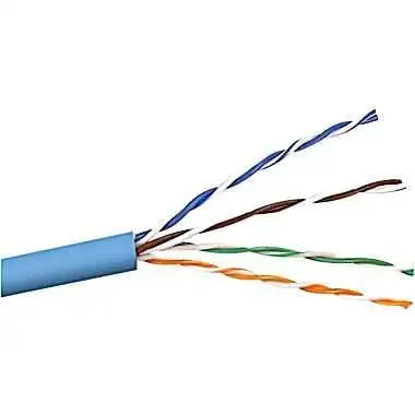 Solid Signal SSC5E-1000B CAT 5e UTP Solid Riser CMR Cable 1000 FT Pull Box Blue (SSC5E-1000B)