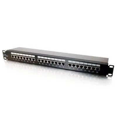Solid Signal Patch Panel CAT5e Shielded 24 Port (SSPP-5E24SH)