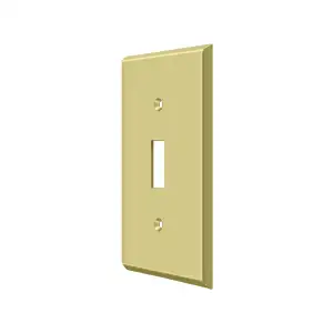 Single Toggle Switch Plate by Deltana