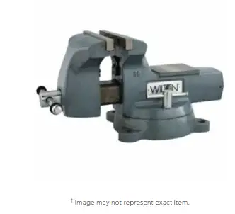 Wilton 21800 Machinists' Vises, 8 in Jaw, 4 3/4 in Throat, Swivel Base