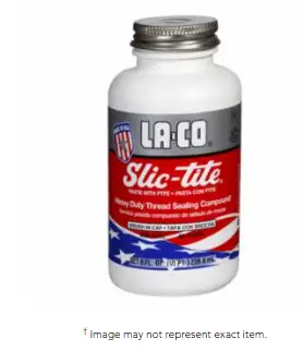 Markal 42009 Slic-Tite Paste Thread Sealants w/ PTFE, 1/4 pt Brush-In-