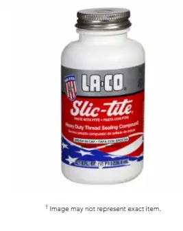 Markal 42019 Slic-Tite Paste Thread Sealants w/ PTFE, 1/2 pt Brush-In-