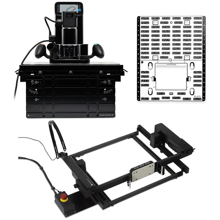 Shaper Origin, Workstation, Plate and BenchPilot Bundle (SO2-NN-NNSWS-SV1-AA-SCFP1-AJ-NN)