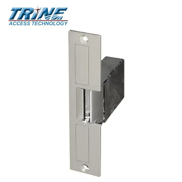 Trine - 004C - 6-1/4" Light Commercial Electric Strike - Satin Chrome - Fail Secure-Standard Action - Grade 1