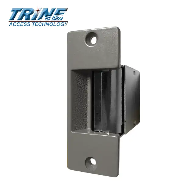 Trine - S005C - 3-1/2” Light Commercial Electric Strike- Fail Secure - Satin Chrome - Grade 1
