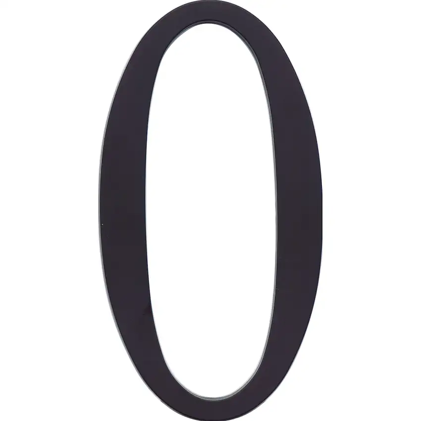 Atlas Homewares 6" Traditionalist House Number #0