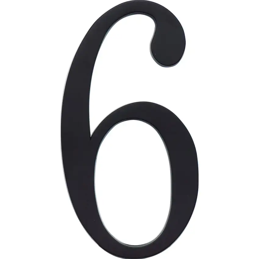 Atlas Homewares 6" Traditionalist House Number #6