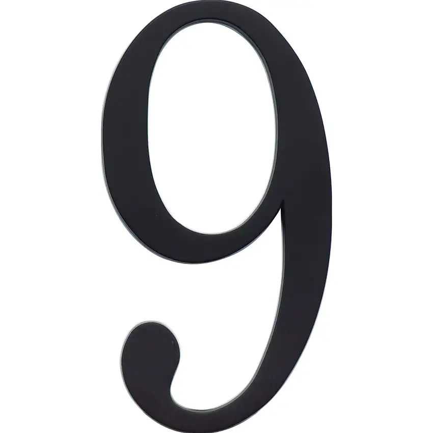 Atlas Homewares 6" Traditionalist House Number #9