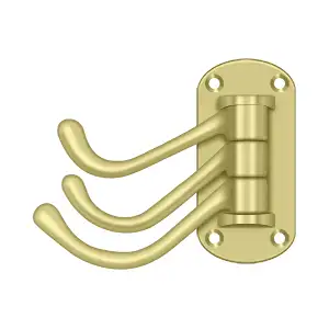 Heavy Duty Triple Swivel Hook by Deltana