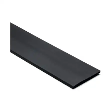 HellermannTyton 181-94003 4-Inch Wide 6-Foot Length PVC Wiring Duct Cover for TYT-4X4 - Black - 20 Pack