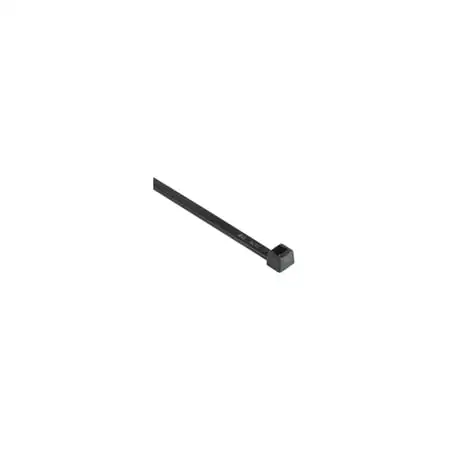 HellermannTyton T50I0HSM4 T-Series 12 Inch UL Rated 50 Pound Tensile Strength High-Temp Cable Tie - Black - 1000 Pack