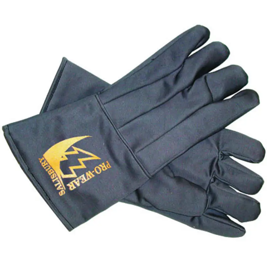 Salisbury by PIP Pro-Wear  14" Gray 13 Ounce Cotton/Nylon Arc Flash Gloves